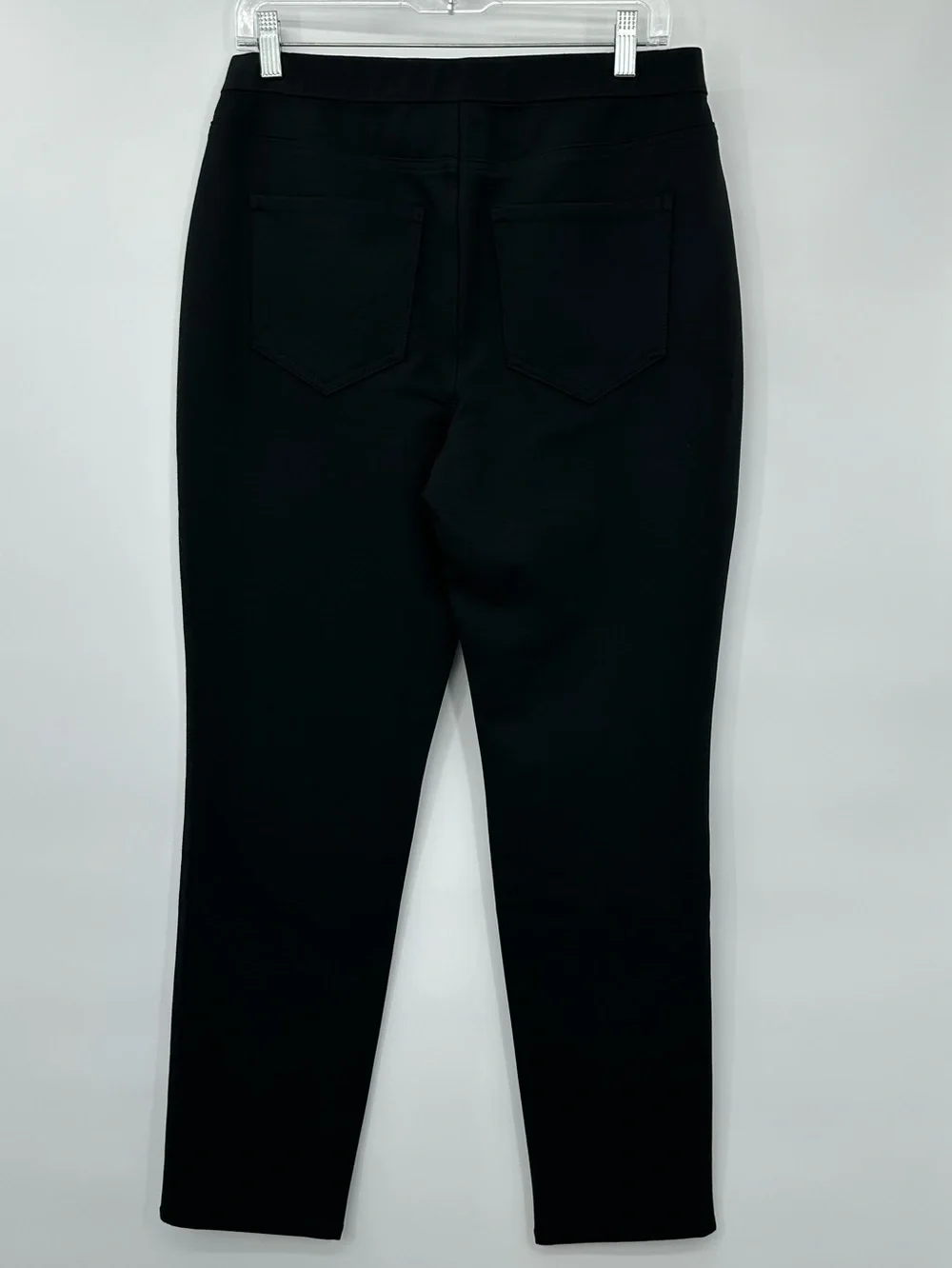 J.Jill Black Ponte Slim Leg Trouser Pants size S NWT